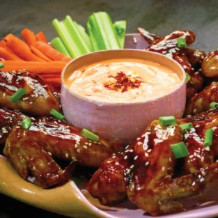 honey chicken wings