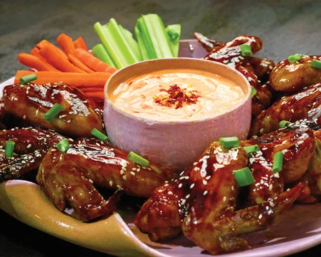 honey chicken wings